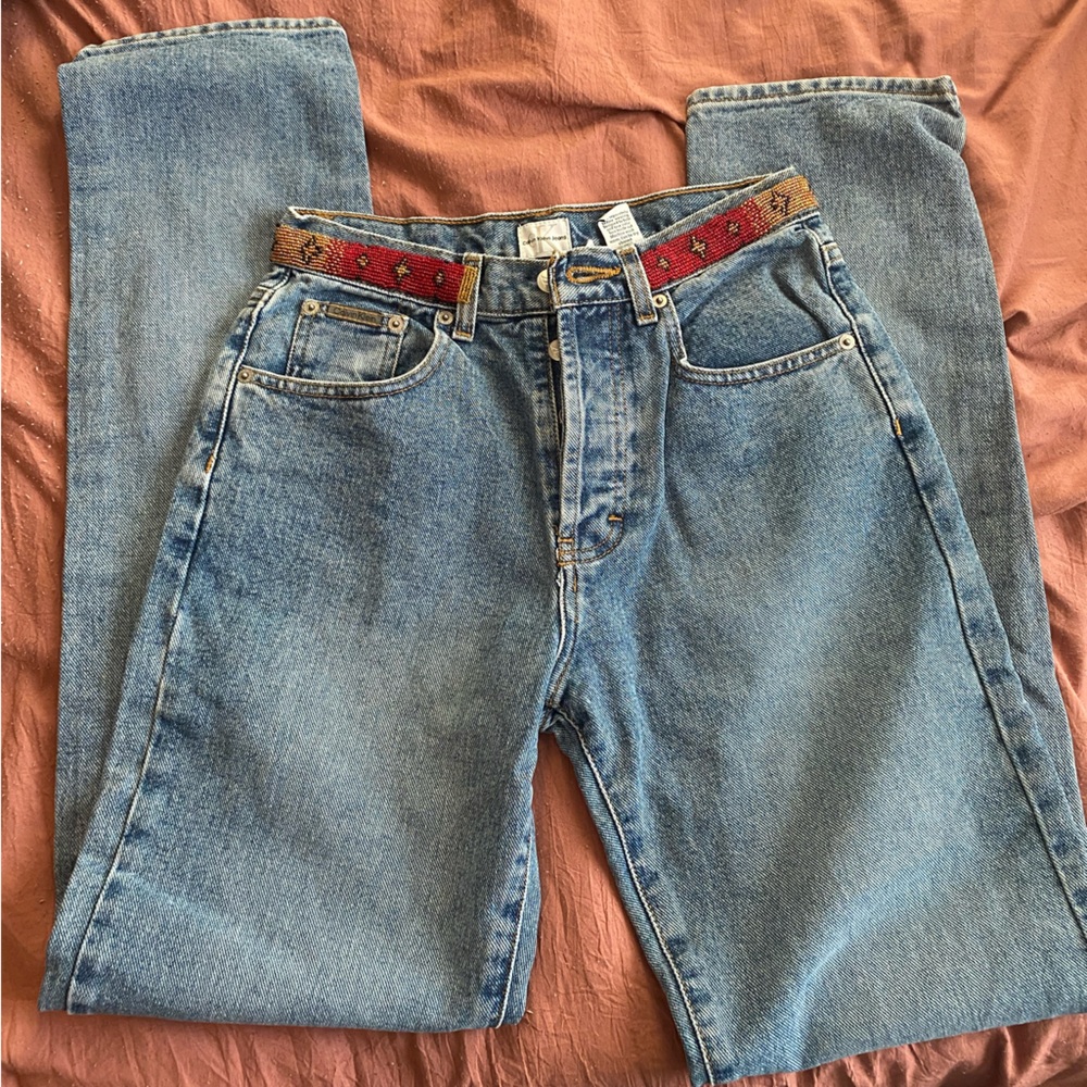 Vintage Calvin Klein Beaded Jeans
